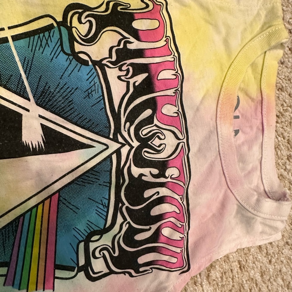 Chaser Kids Tie-Dye Pink Floyd Tank Top - Picture 3 of 7